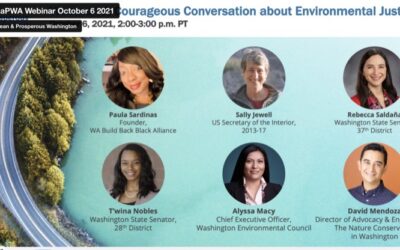 Webinar recording now available:  A Courageous Conversation about Environmental Justice